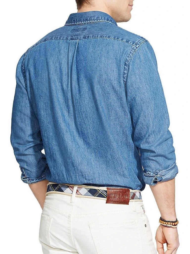 商品Ralph Lauren|Classic-Fit Denim Shirt,价格¥705,第3张图片详细描述