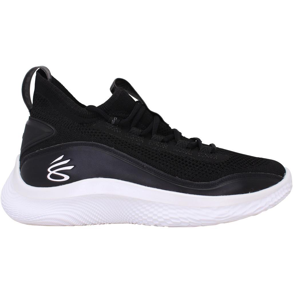 商品Under Armour|Under Armour Curry 8 Black/White  3023085-002 Men's,价格¥1229,第1张图片