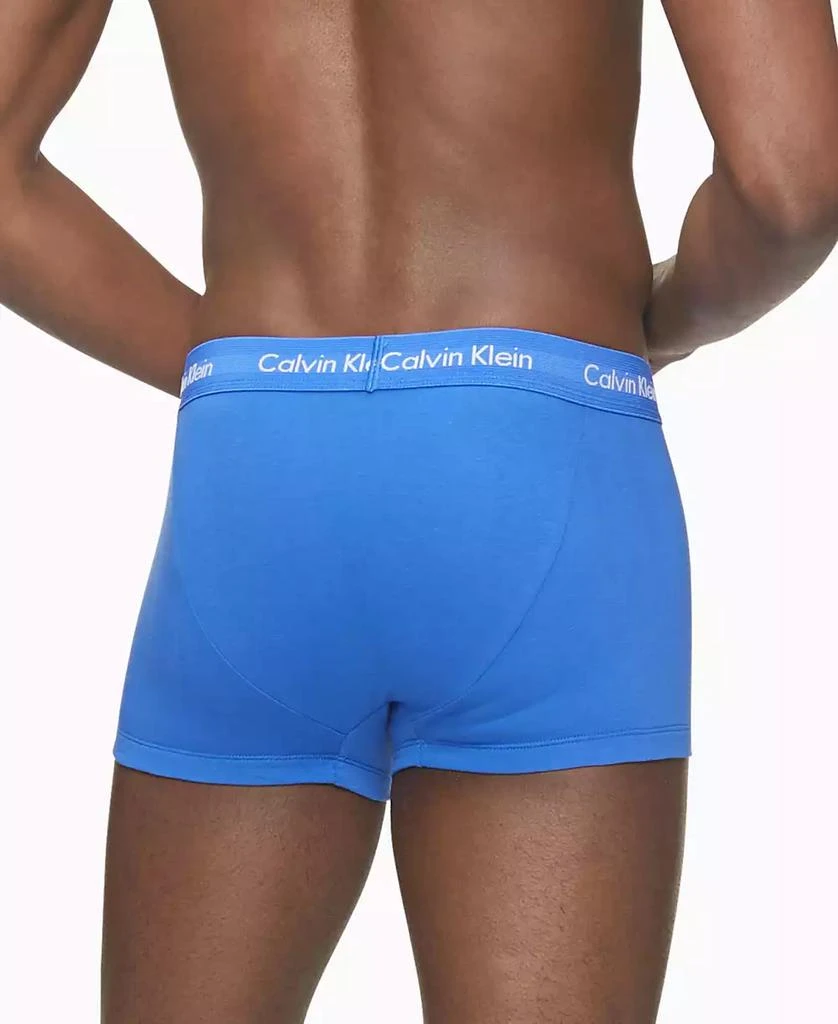 Men's 3-Pack Cotton Stretch Low-Rise Trunk Underwear 商品