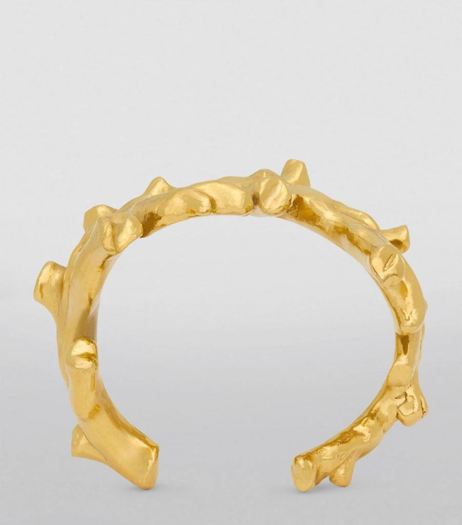 商品Yves Saint Laurent|Gold-Tone Coral Cuff Bracelet,价格¥10628,第4张图片详细描述