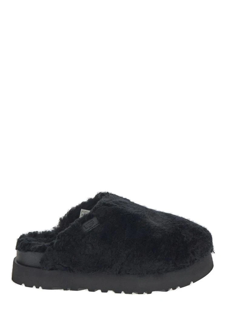 商品UGG|UGG Fuzz Sugar Logo Patch Slippers,价格¥898,第1张图片