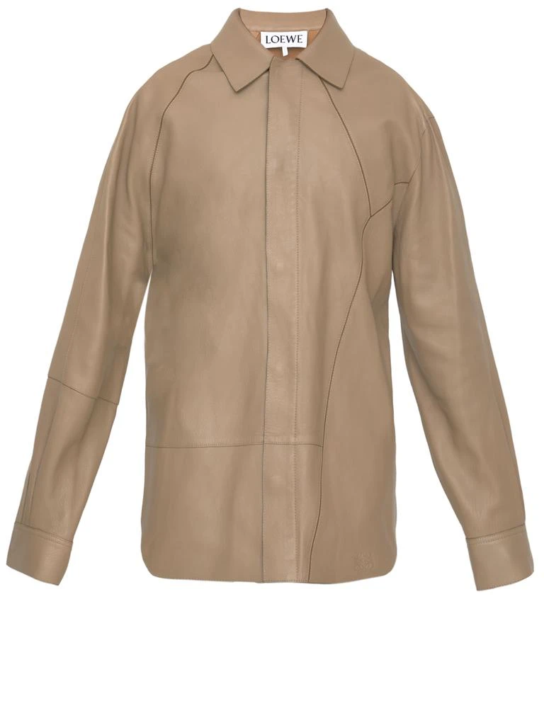 商品Loewe|Puzzle shirt in leather,价格¥17334,第1张图片