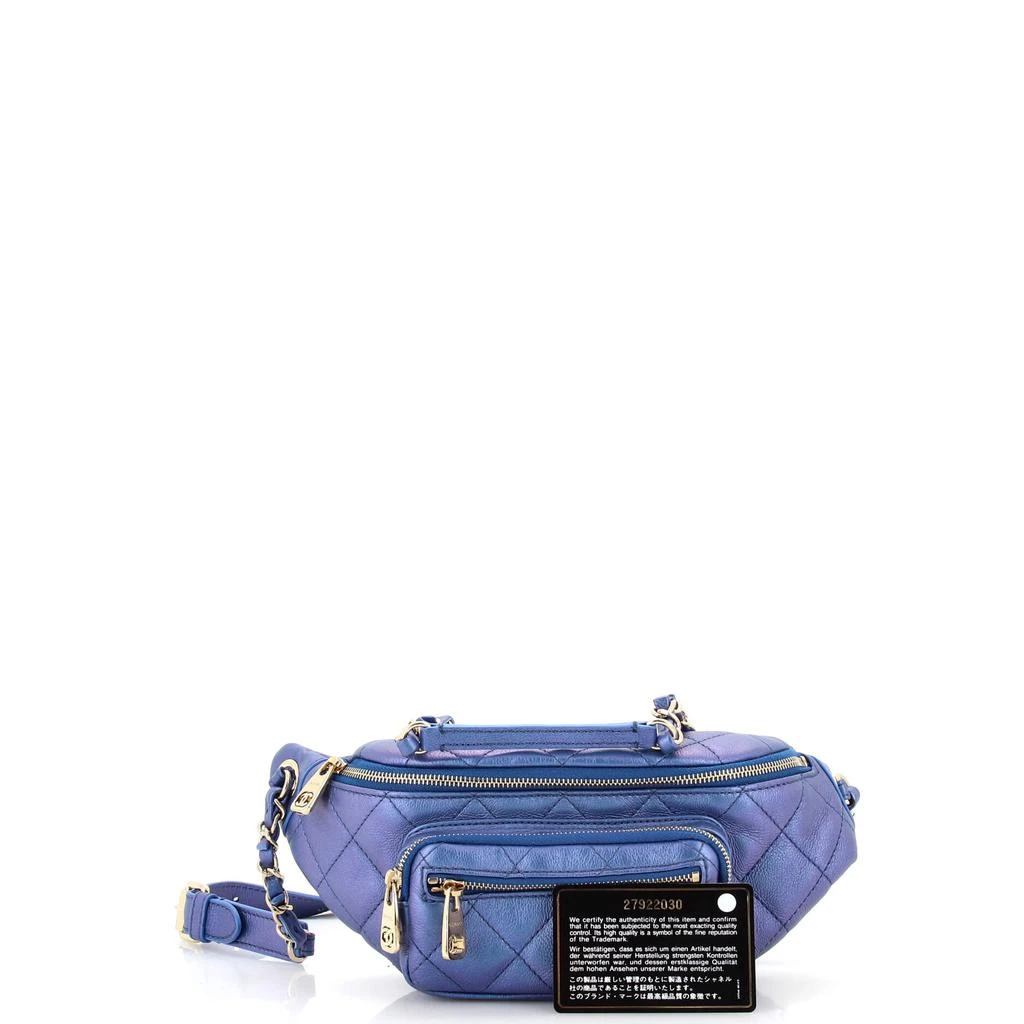 商品[二手商品] Chanel|All About Waist Bag Quilted Iridescent Calfskin Small,价格¥16592,第2张图片详细描述