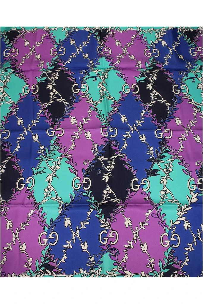 商品Gucci|Foulard Silk Multicolor,价格¥2429,第2张图片详细描述