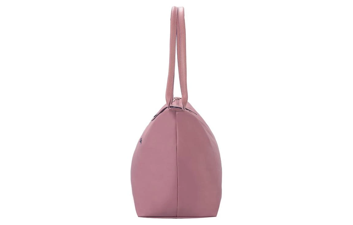 商品[国内直发] Longchamp|珑骧 Le Pliage Club 28 织物长柄购物袋饺子手提单肩包 小号 女款 新古粉色,价格¥1733,第3张图片详细描述