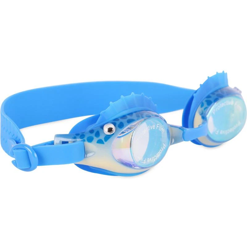 商品Bling 2o|Fish shaped swim goggles in blue,价格¥385,第1张图片