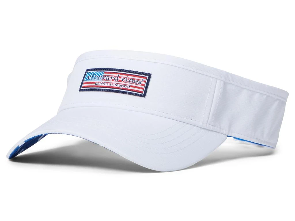 商品Vineyard Vines|Americana Performance Visor,价格¥188,第1张图片