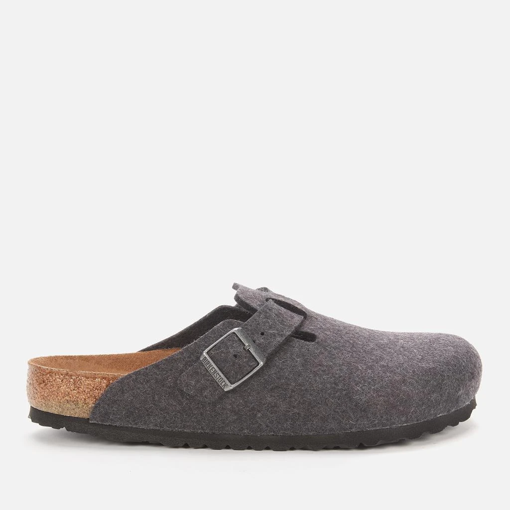 商品Birkenstock|Birkenstock Men's Boston Wool Mules - Anthracite,价格¥899,第1张图片