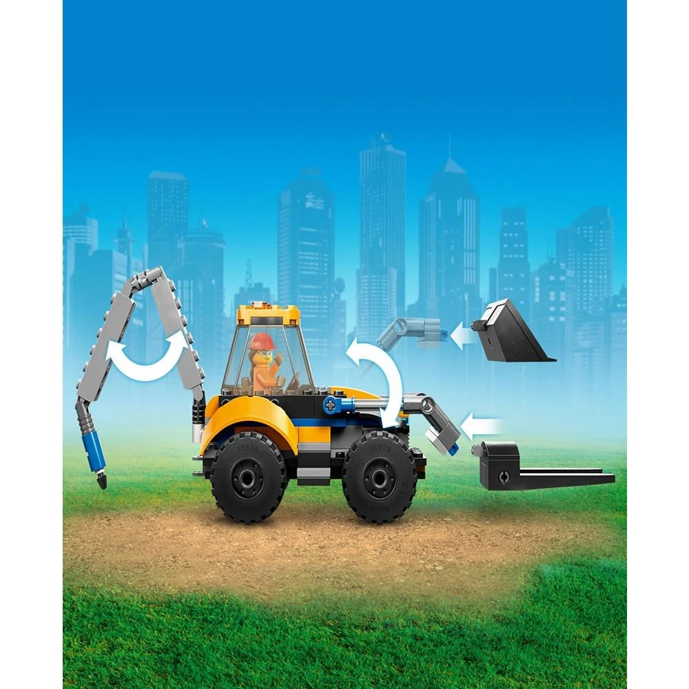 商品LEGO|City Great Vehicles Construction Digger 60385 Building Set, 148 Pieces,价格¥149,第3张图片详细描述
