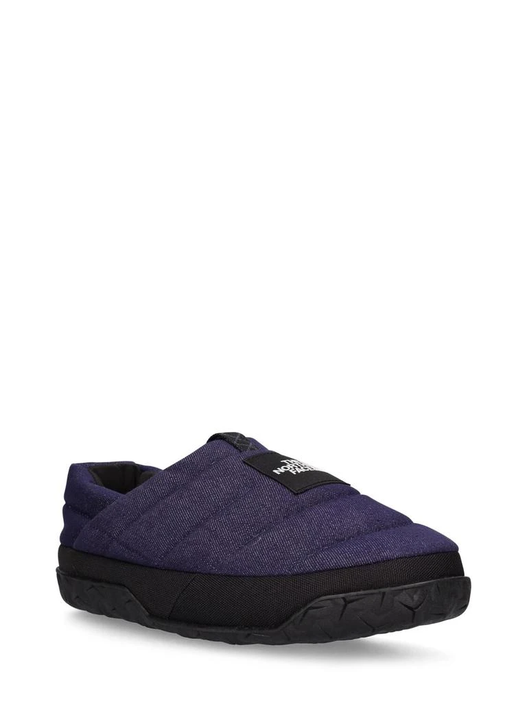 商品The North Face|Nuptse Denim Mule Loafers,价格¥543,第2张图片详细描述