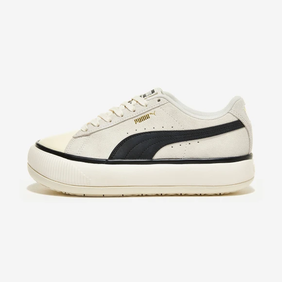 商品Puma|【韩国直邮|包邮包税】彪马Suede Mayu TC  运动鞋 SNEAKERS  PKI38523402 Ivory Glow-Puma Black,价格¥291,第1张图片