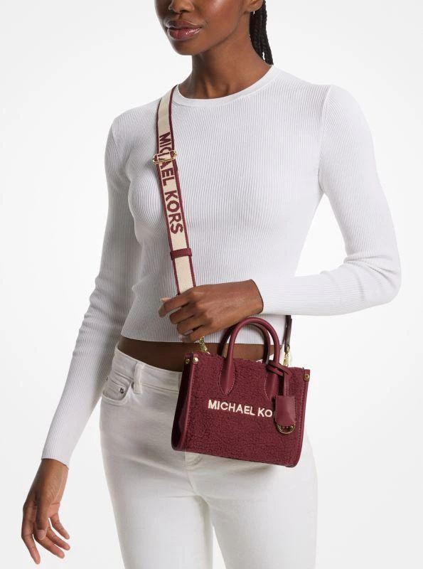 商品Michael Kors|Mirella Extra-Small Sherpa Crossbody Bag,价格¥1056,第3张图片详细描述