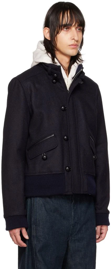 商品Isabel Marant|Navy Peterson Biker Bomber,价格¥2986,第2张图片详细描述