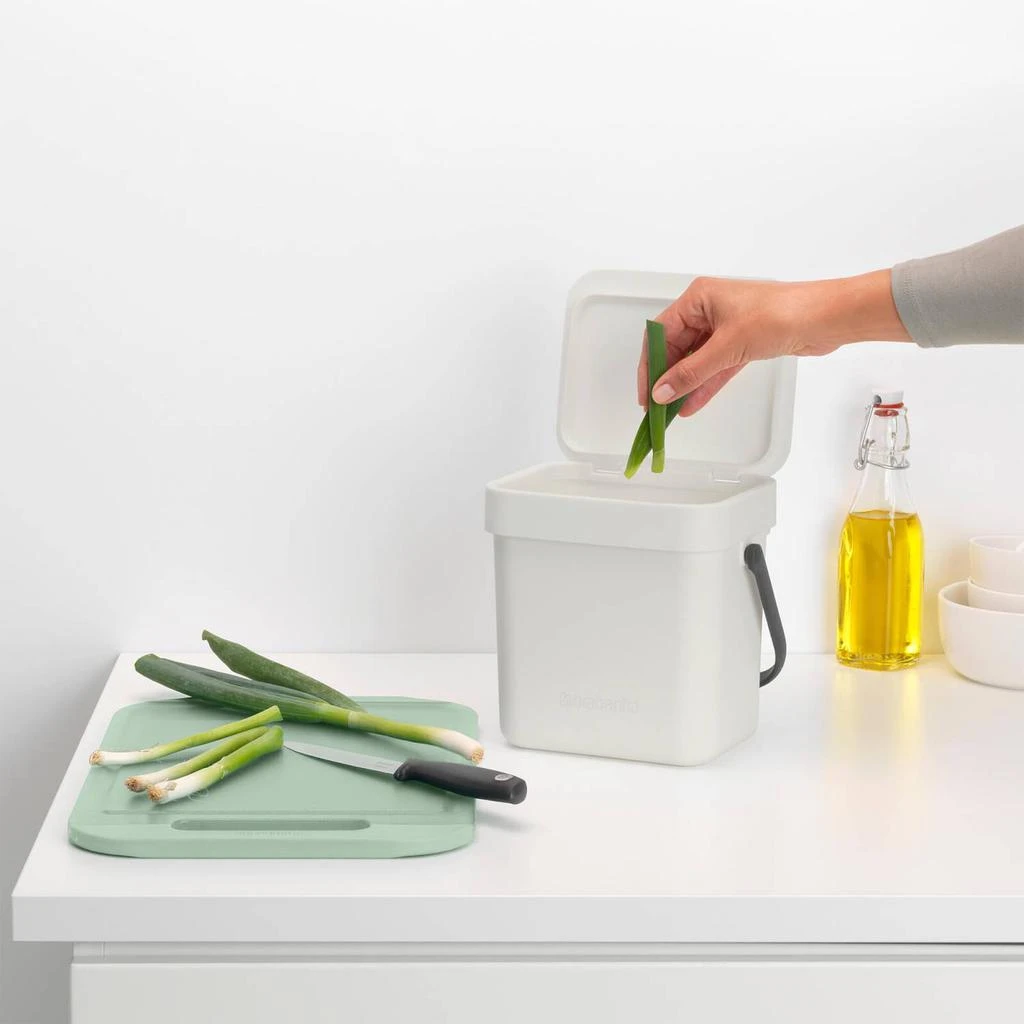 Brabantia Sort & Go 3 Litre Waste Bin - Light Grey 商品