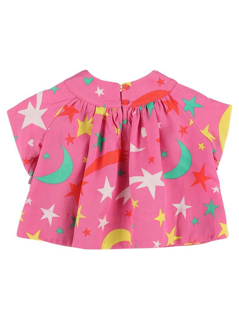 商品Stella McCartney|Stars Print Lyocell Twill Shirt,价格¥820,第4张图片详细描述