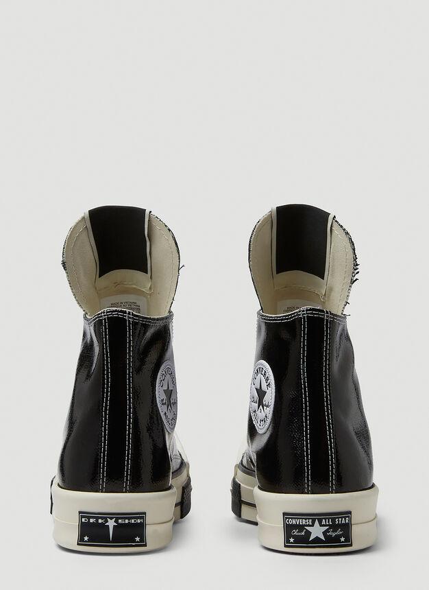 男款 Rick Owens联名Converse Turbodrk High 休闲鞋 黑色商品第4张图片规格展示