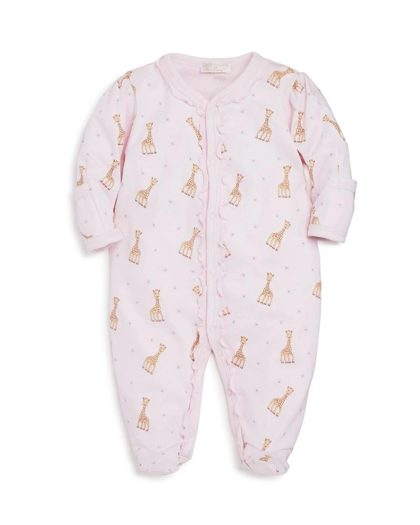 商品Kissy Kissy|Girls' Sophie La Girafe Print Footie - Baby,价格¥364,第1张图片