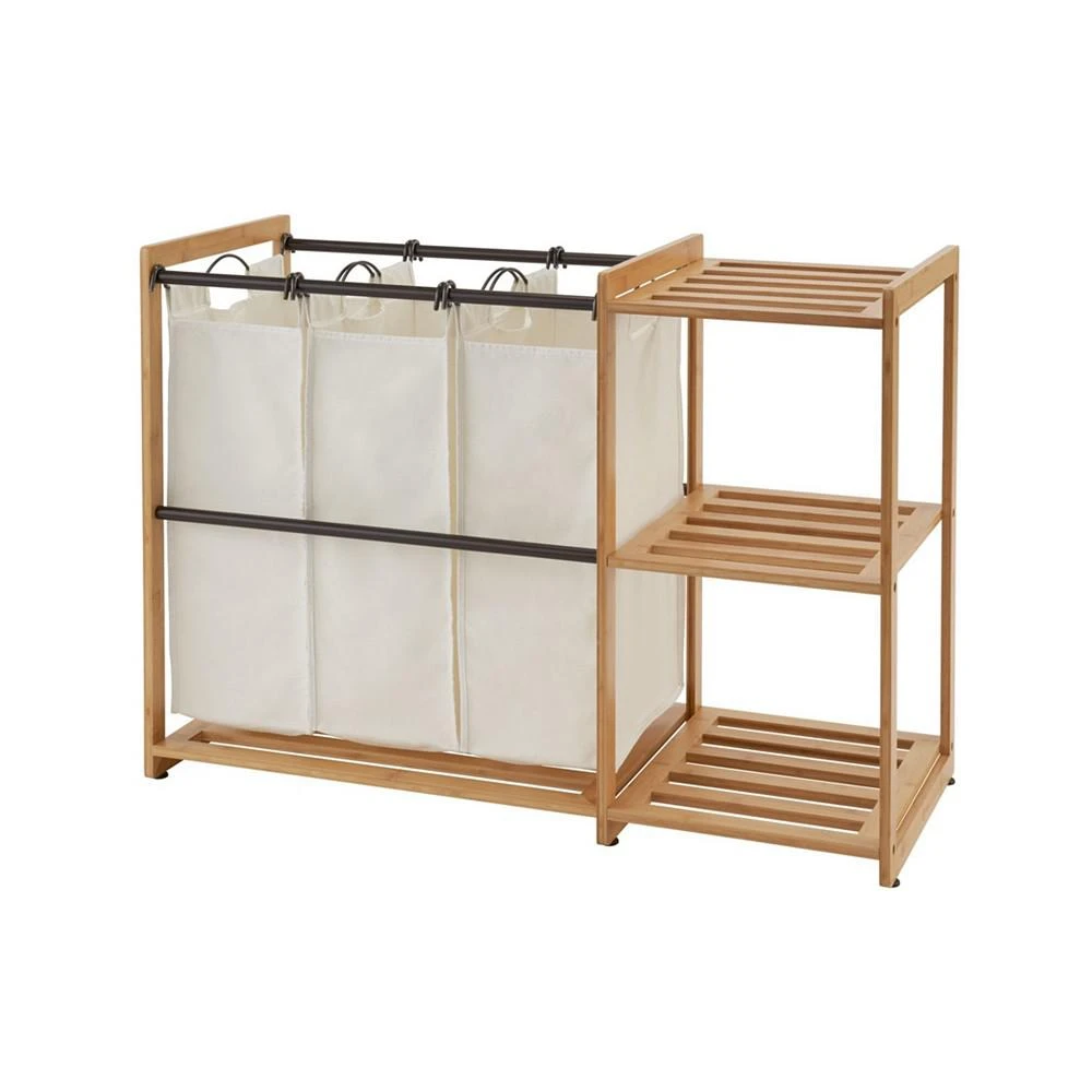 商品TRINITY|Ecostorage 3 Bag Bamboo Laundry Station,价格¥805,第1张图片