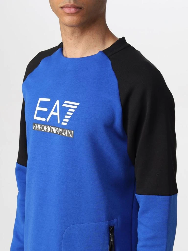 商品EA7|Basic Ea7 sweatshirt with printed logo,价格¥576,第4张图片详细描述