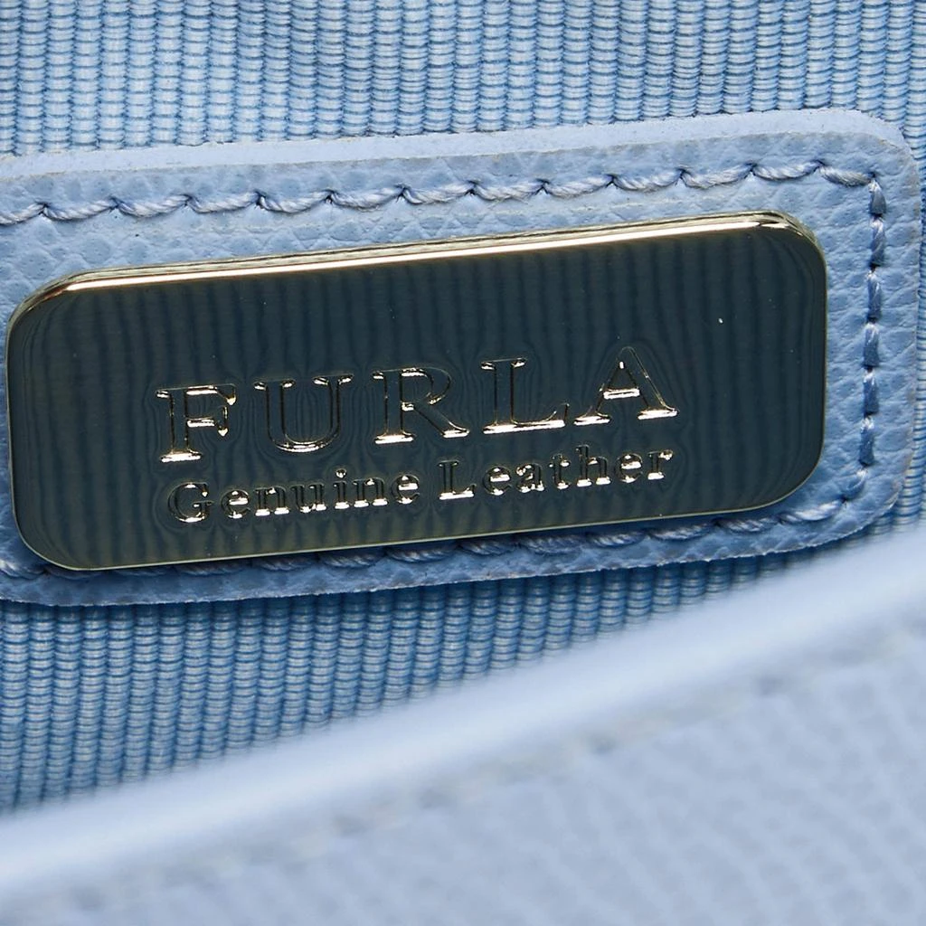 Furla Blue Leather Metropolis Top Handle Bag 商品