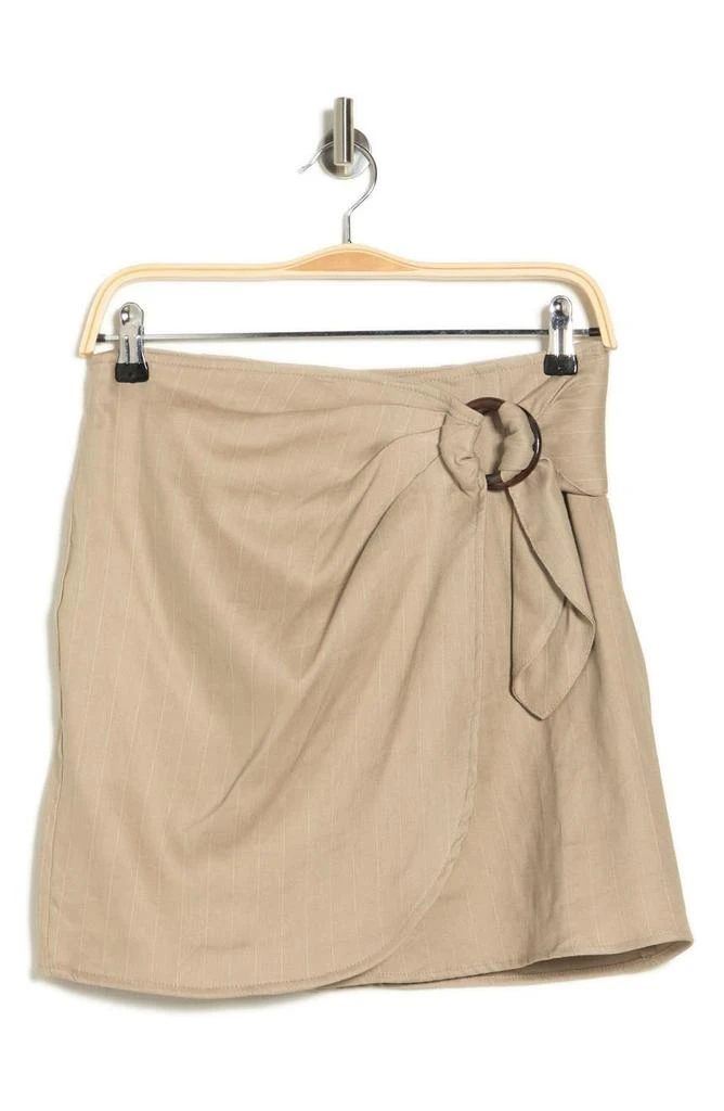 商品Bailey 44|Flory Pinstripe Wrap Skirt,价格¥370,第3张图片详细描述