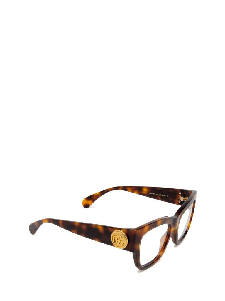 商品Gucci|Gucci Eyewear Rectangle Frame Glasses,价格¥2452,第2张图片详细描述