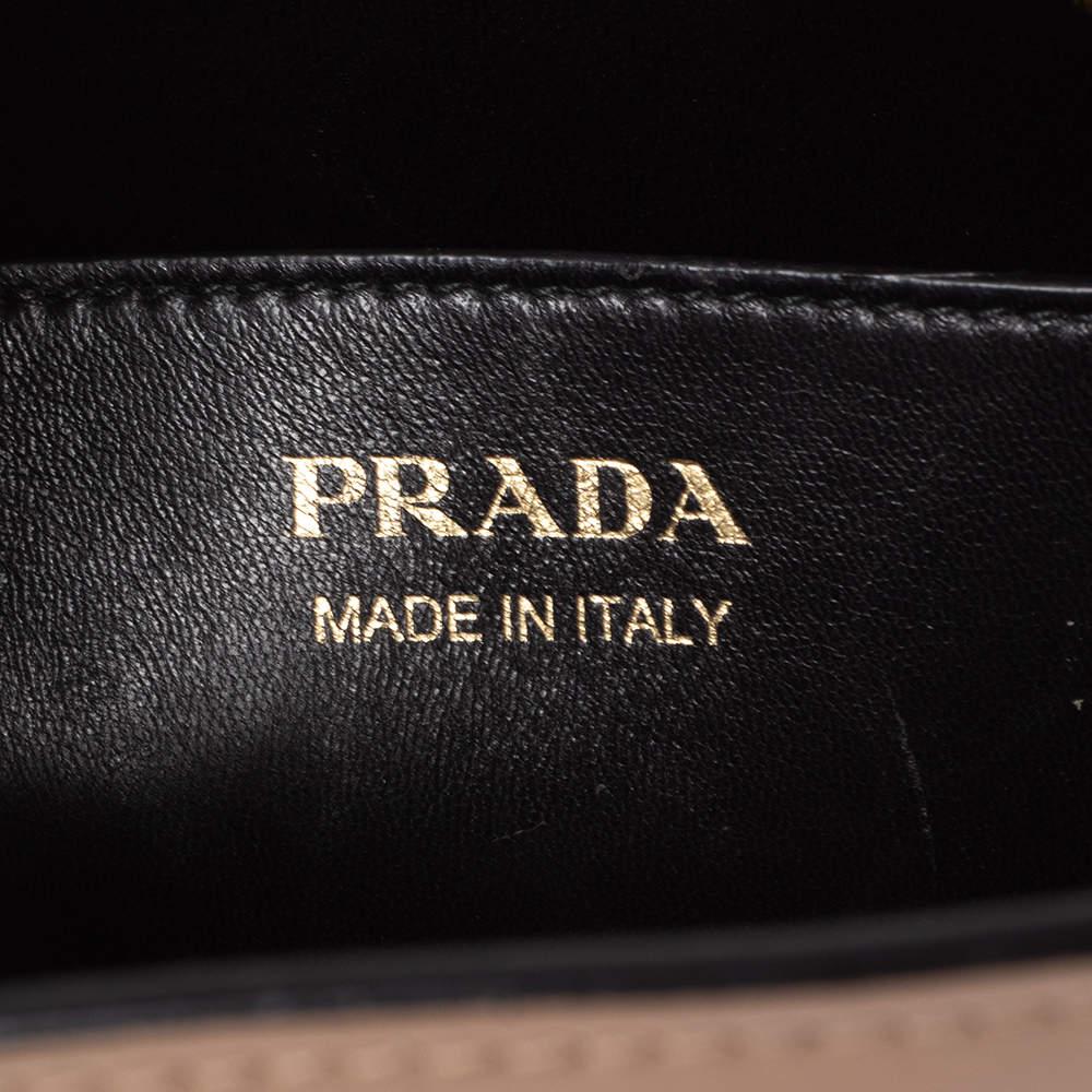 Prada Beige Saffiano Leather Esplanade Shoulder Bag商品第8张图片规格展示