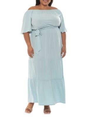 Plus Harlow Maxi Dress商品第6张图片规格展示