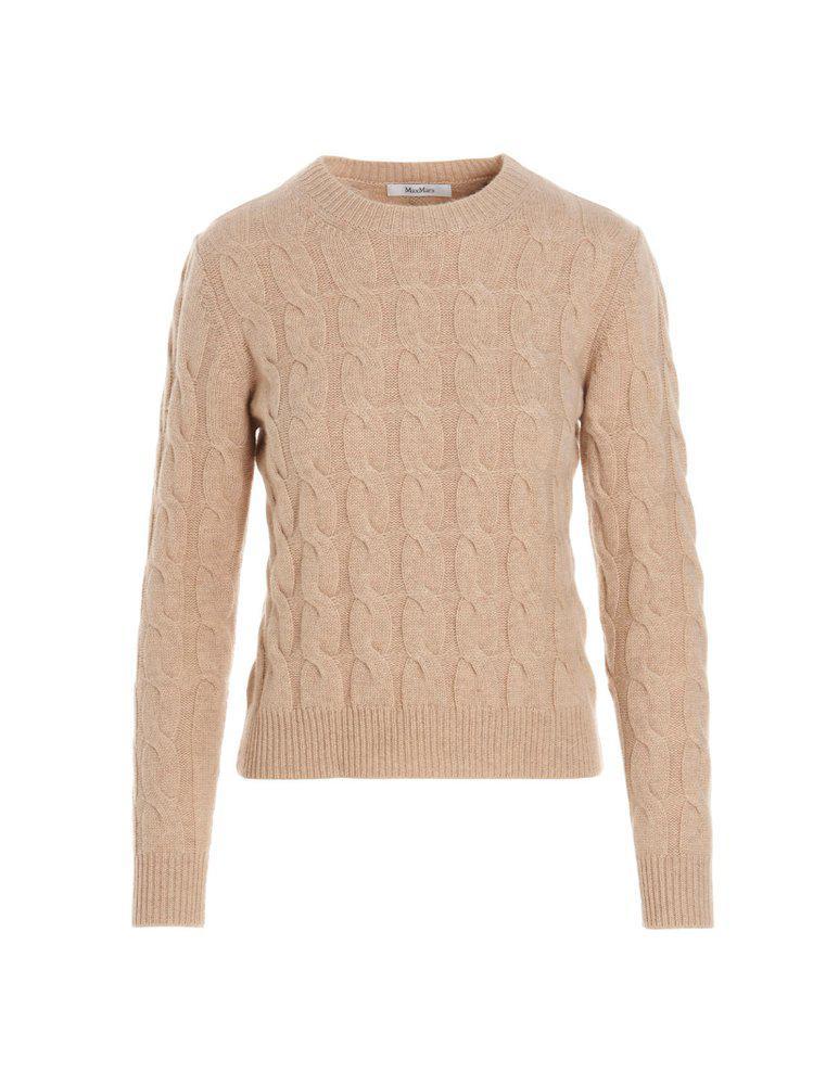 商品Max Mara|Max Mara Crewneck Long-Sleeved Jumper,价格¥2592-¥3333,第1张图片