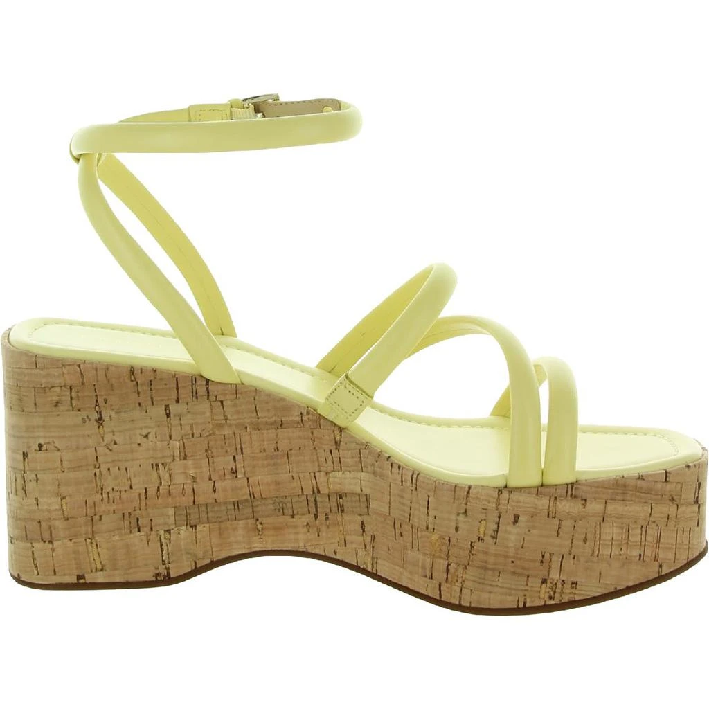 商品Michael Kors|MICHAEL Michael Kors Womens Hazel Leather Ankle Strap Platform Sandals,价格¥298,第2张图片详细描述