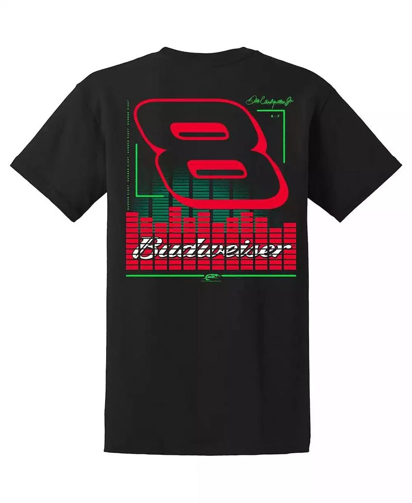 商品JR Motorsports Official Team Apparel|Men's Black Dale Earnhardt Jr. Budweiser Car T-Shirt,价格¥208,第3张图片详细描述