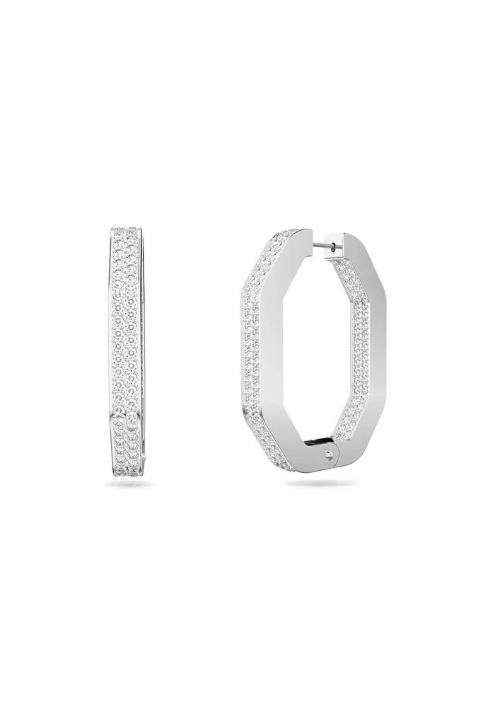 商品Swarovski|LARGE DEXTERA HOOP EARRINGS,价格¥570,第2张图片详细描述