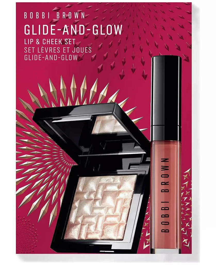 商品Bobbi Brown|2-Pc. Glide-and-Glow Lip Gloss + Highlighter Set,价格¥292,第3张图片详细描述