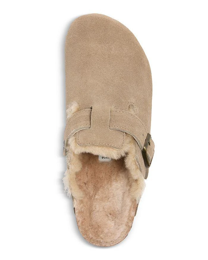 商品Birkenstock|女式波士顿连毛羊皮木底鞋,价格¥1361,第4张图片详细描述