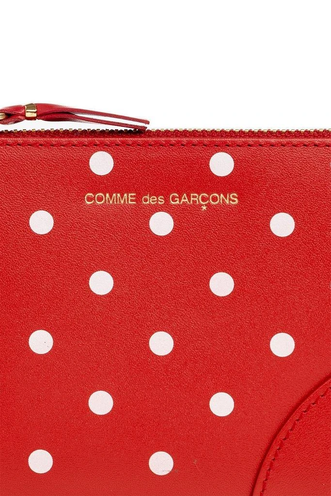 商品Comme des Garcons|Comme des Garçons Wallet Polka Dot Printed Coin Zipped Wallet,价格¥737,第5张图片详细描述