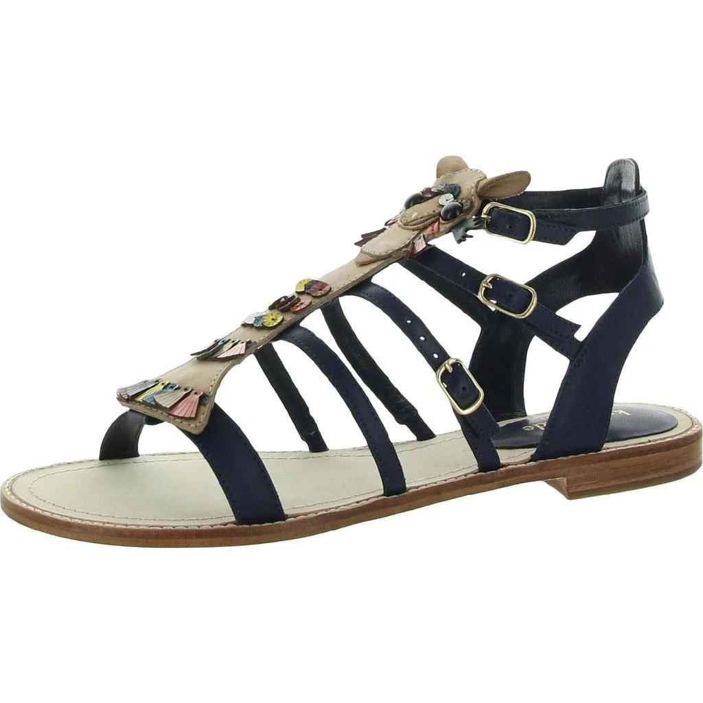 商品Kate Spade|Kate Spade New York Womens Sahara Faux LEather Strappy Ankle Strap,价格¥561,第3张图片详细描述