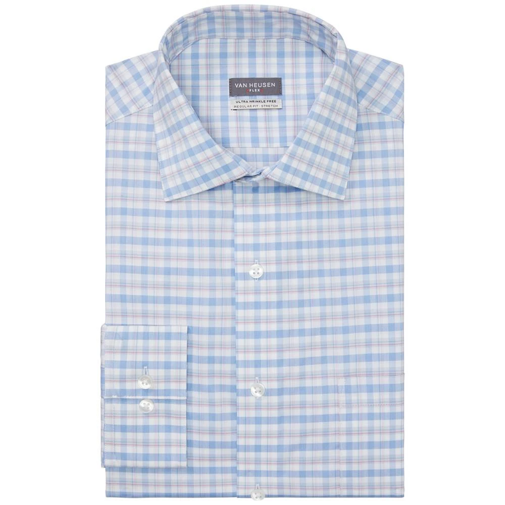 商品Van Heusen|Men's Flex Collar Regular Fit Dress Shirt,价格¥136,第1张图片