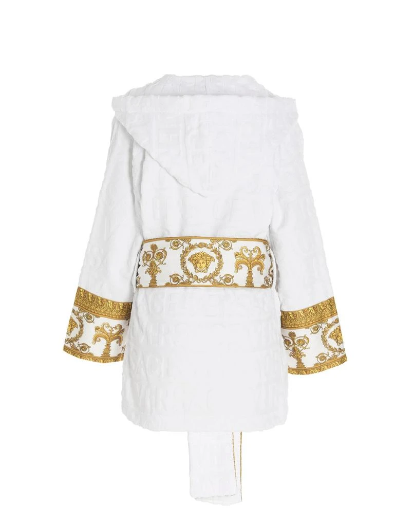 商品Versace|Versace Baroque Printed Belted Waist Robe,价格¥2881,第2张图片详细描述