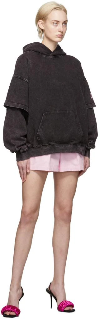 商品Alexander Wang|Purple Acid Wash Hoodie,价格¥1908,第4张图片详细描述