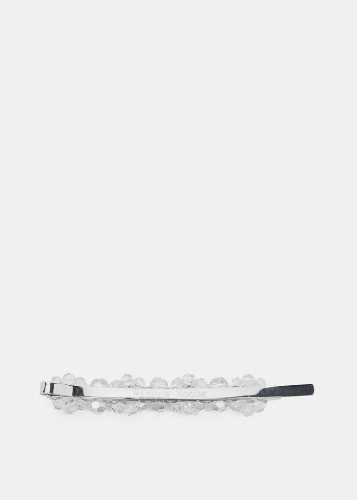 商品Simone Rocha|Simone Rocha Medium Silver Flower Hair Clip,价格¥703,第2张图片详细描述