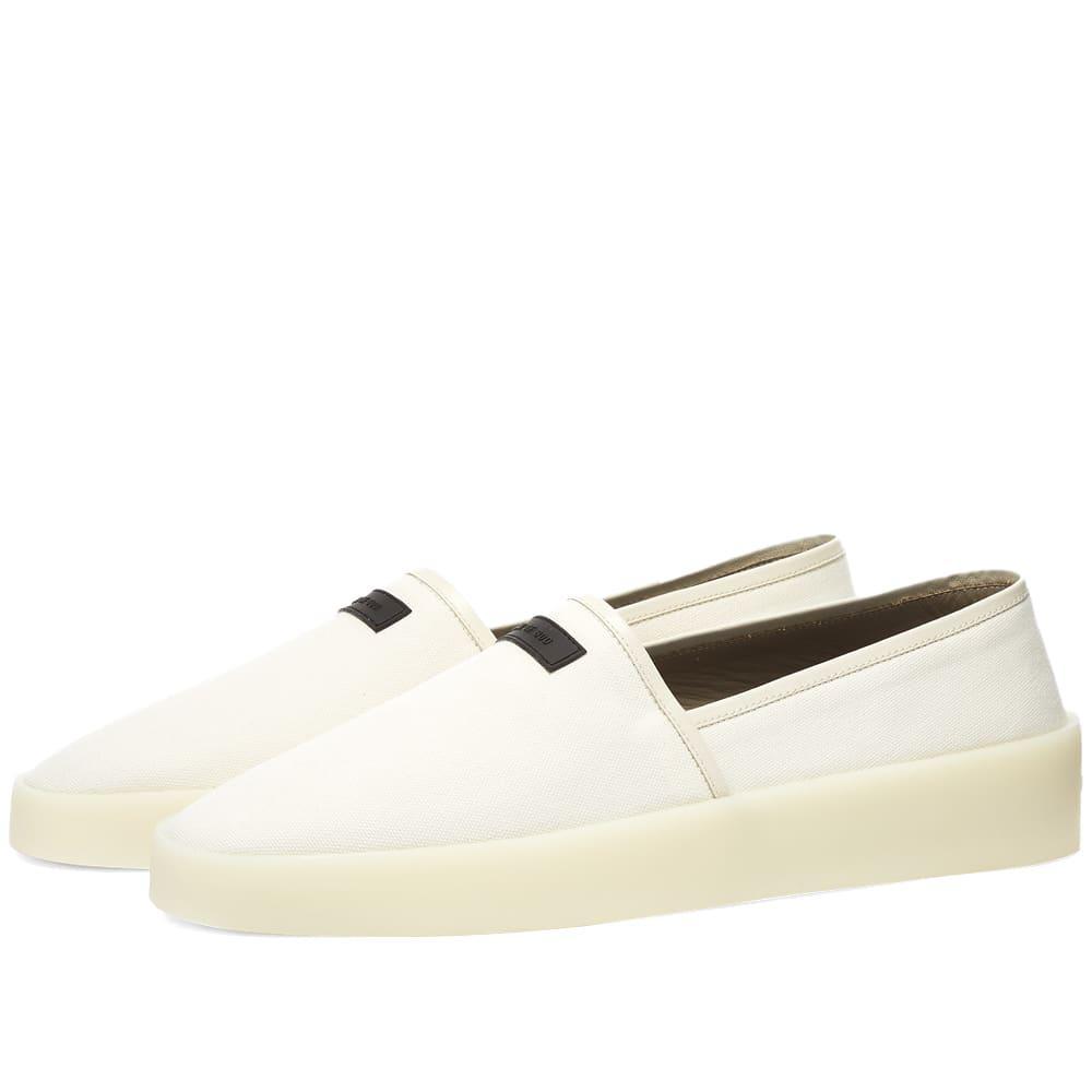 商品Fear of god|Fear Of God Logo Espadrille,价格¥1711,第1张图片