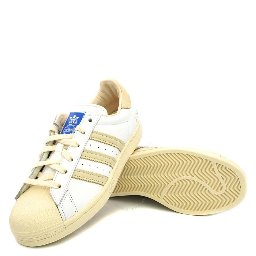 商品Adidas|Adidas Men's White Superstar Low-top Nubuck Sneakers, Brand Size 5 (US Size 5.5),价格¥225,第2张图片详细描述