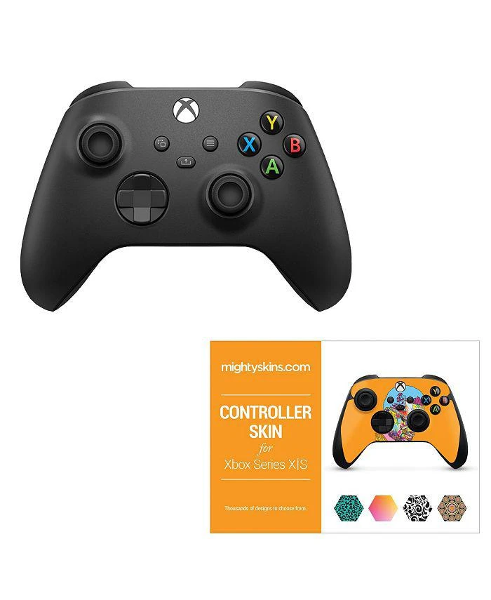 商品Microsoft|Xbox Series X/S Controller in Black with Skins Voucher,价格¥674,第1张图片详细描述