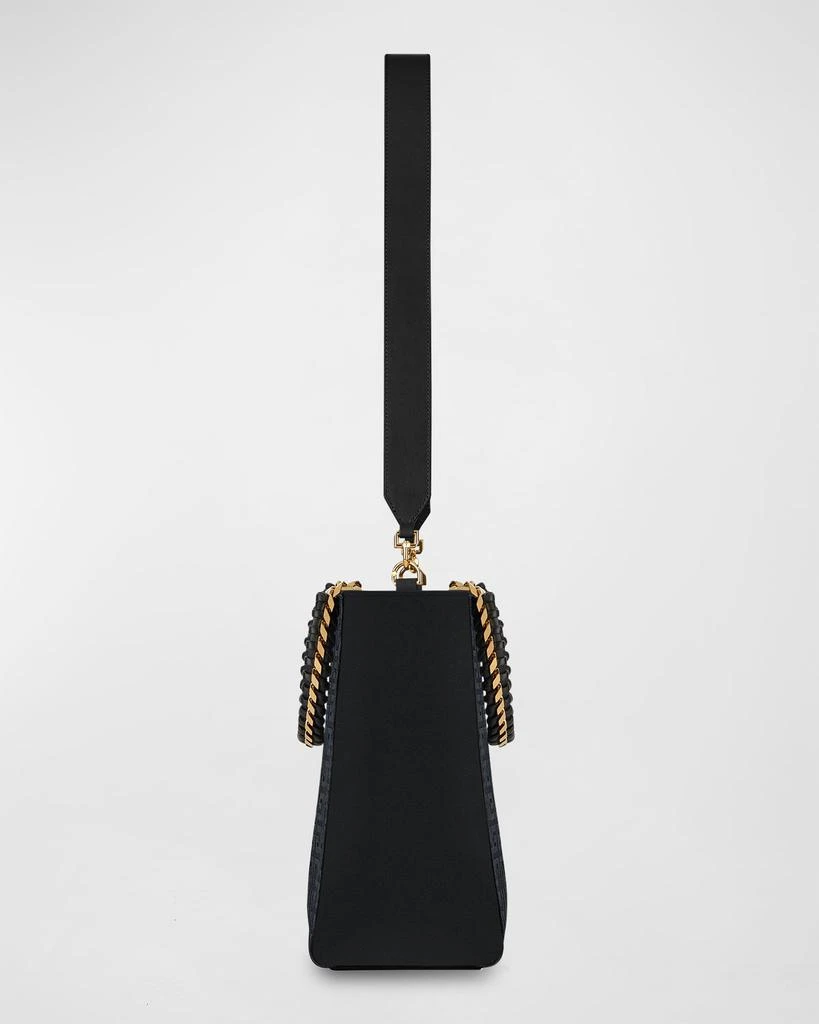 商品Givenchy|G-Tote Medium Shopping Bag in 4G Logo Canvas with Chain Handles,价格¥18661,第3张图片详细描述