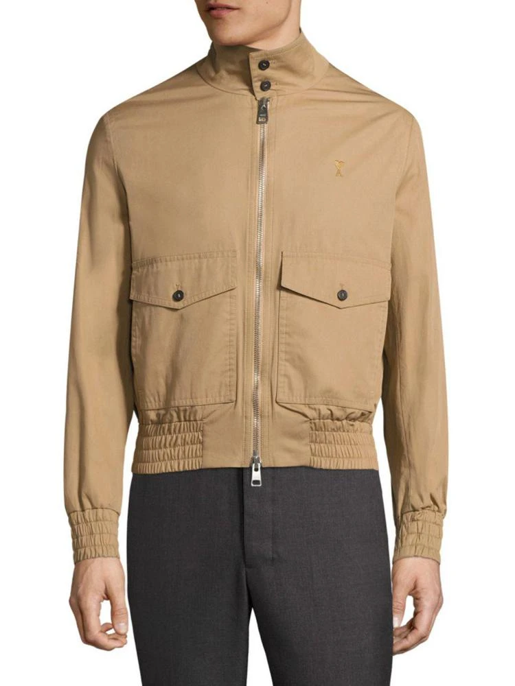 商品AMI|Regular-Fit Bomber 夹克,价格¥1428,第1张图片