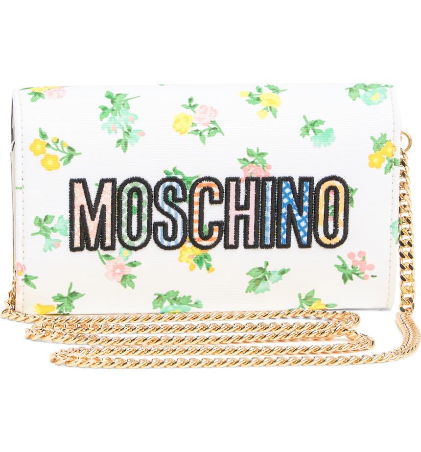 Lettered Moscino Crossbody Teddy Bag商品第3张图片规格展示