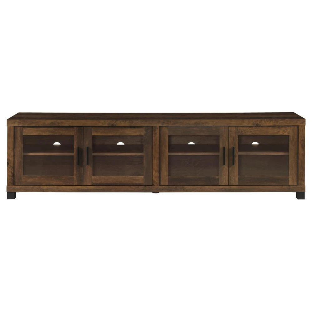 商品Coaster Co. of America|Sachin Rectangular TV Console with Glass Doors,价格¥2866,第4张图片详细描述