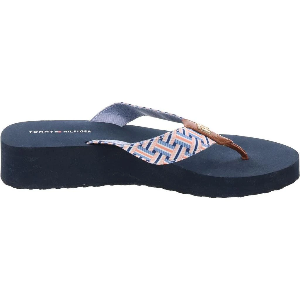 商品Tommy Hilfiger|Tommy Hilfiger Womens Slip On Wedges Thong Sandals,价格¥89,第2张图片详细描述