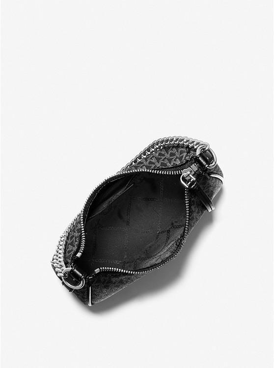 商品Michael Kors|Jet Set Charm Small Metallic Logo Shoulder Bag,价格¥1424,第4张图片详细描述
