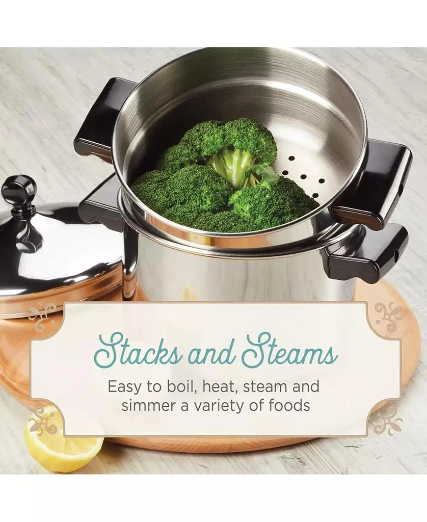商品Farberware|Classic Series Stainless Steel 4-Qt. Saucepot & Lid,价格¥235,第5张图片详细描述
